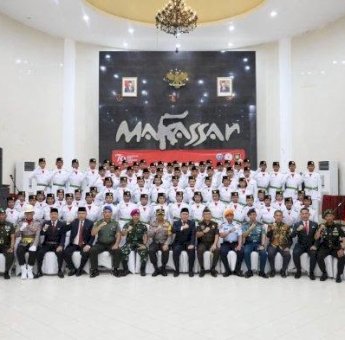 Upacara Peringatan HUT RI ke-79, Ini Formasi Paskibraka yang Disusun Kesbangpol Makassar