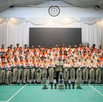Danny Pomanto Apresiasi Tim Drumband Corps Binaan Dispora Makassae Sabet Juara Umum Tingkat Nasional di Bandung