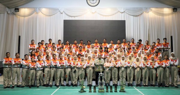 Danny Pomanto Apresiasi Tim Drumband Corps Binaan Dispora Makassae Sabet Juara Umum Tingkat Nasional di Bandung