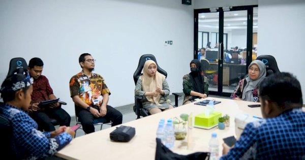 Dinas Kominfo Bontang Berguru Strategi Branding Kota ke Diskominfo Makassar