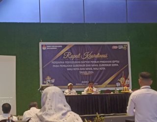 KPU dan Kesbangpol Makassar Rancang Strategi Penyusunan DPTb