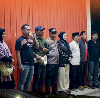 Jelang Hari H Pemilihan, Camat Bontoala Pimpin Penertiban APK