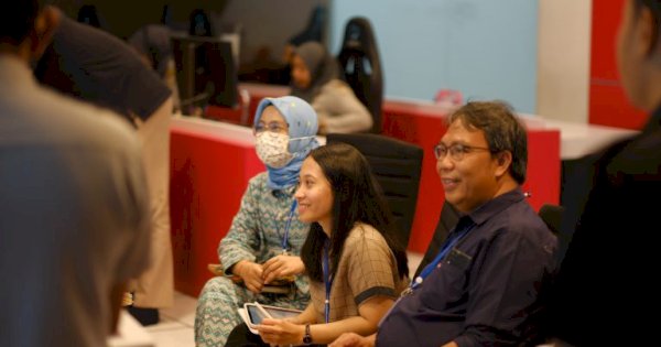 Tim ARC Observasi di War Room 112, Wujud Makassar Kota Tangguh Terhadap Bencana