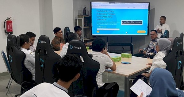 Diskominfo Makassar Terima Kunjungan Diskominfo-SP Kaltara, Belajar Implementasi Satu Data