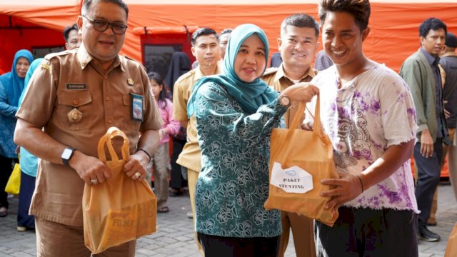 DPPKB Makassar Hadiri Khitanan Massal dan Donor Darah di Kecamatan Mamajang