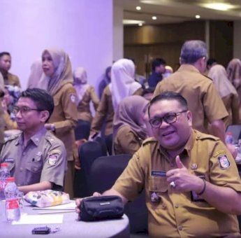 Walkot Danny Launching Aplikasi APIP TA’ Inovasi Inspektorat Q Makassar, Dihadiri Plt DPPKB Syahruddin