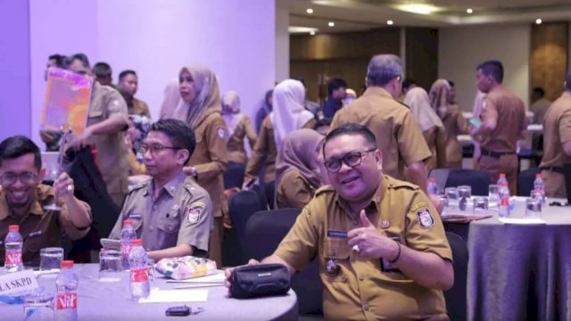 Walkot Danny Launching Aplikasi APIP TA’ Inovasi Inspektorat Q Makassar, Dihadiri Plt DPPKB Syahruddin