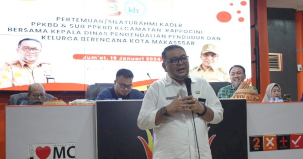 Silaturahmi Plt Kadis DPPKB Kota Makassar Bersama Kader KB Kecamatan Rappocini