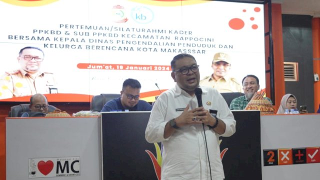Silaturahmi Plt Kadis DPPKB Kota Makassar Bersama Kader KB Kecamatan Rappocini