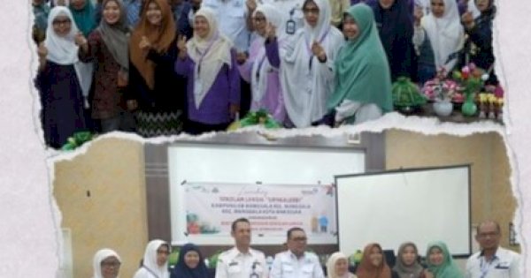 Peluncuran Sekolah Lansia SIPAKALEBBI di Kampung KB Manggala.