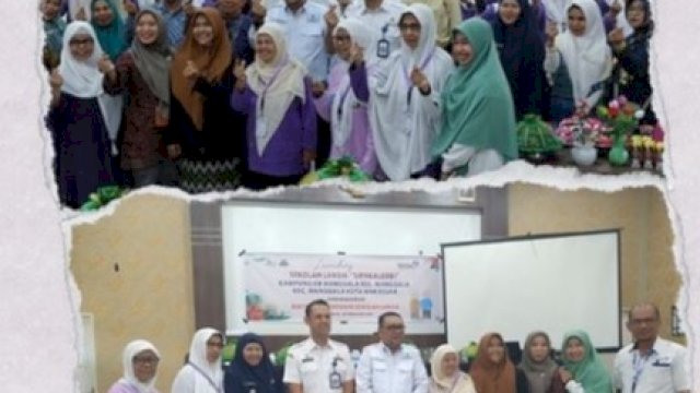 Peluncuran Sekolah Lansia SIPAKALEBBI di Kampung KB Manggala.
