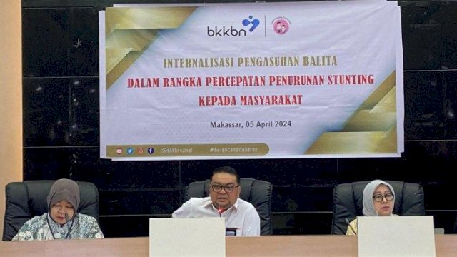 DPPKB Makassar Gelar Internalisasi Pengasuhan Balita untuk Percepatan Penurunan Stunting