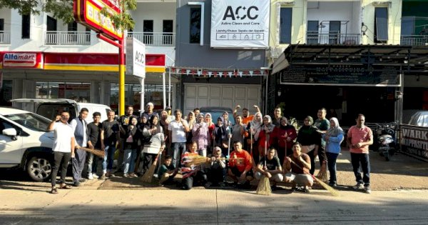 Semarakkan Sabtu Bersih, Wujud Partisipasi Aktif Kominfo Makassar Menjaga Lingkungan
