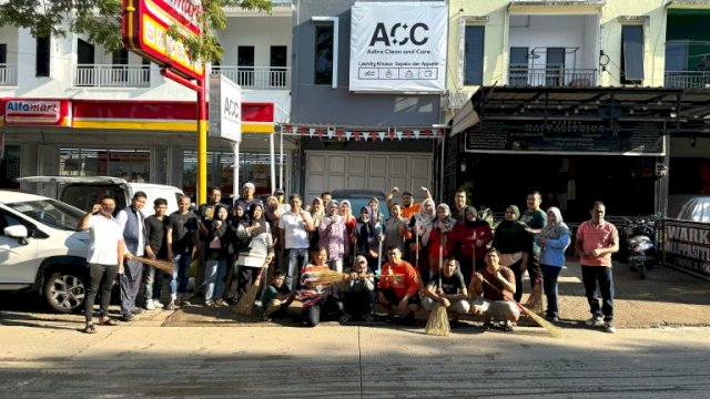 Semarakkan Sabtu Bersih, Wujud Partisipasi Aktif Kominfo Makassar Menjaga Lingkungan