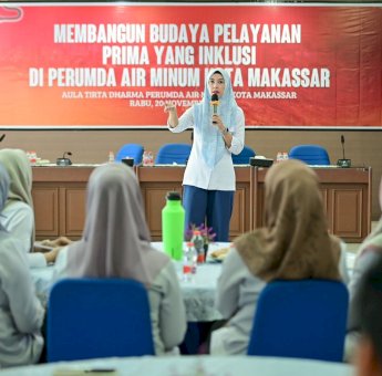 PDAM Makassar Beri Pelatihan Pegawai, Tingkatkan Mutu Pelayanan ke Pelanggan