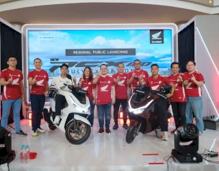 New Honda PCX160 Resmi Dilaunching di Makassar