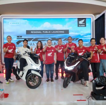 New Honda PCX160 Resmi Dilaunching di Makassar