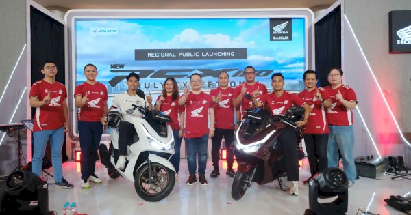 New Honda PCX160 Resmi Dilaunching di Makassar