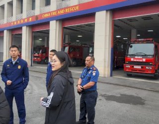 Jajaki Kerja Sama, Damkarmat Makassar Kunjungan Kerja Bareng Kemendagri ke China