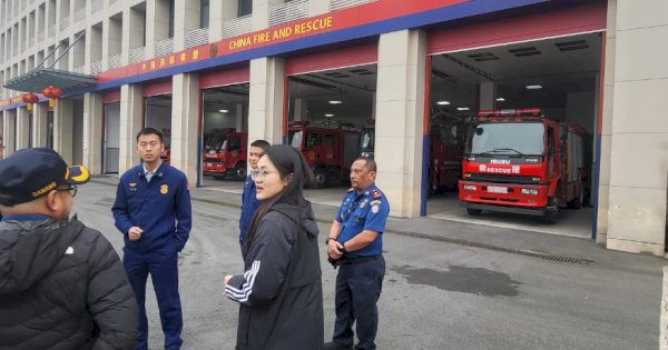 Jajaki Kerja Sama, Damkarmat Makassar Kunjungan Kerja Bareng Kemendagri ke China