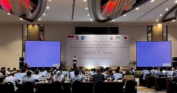 Proyek MaKaPro, Kerja Sama PDAM Makassar dan Kawasaki Jepang Berhasil Turunkan Tingkat Kebocoran Air Hingga 9,53%