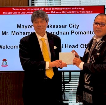 Komitmen Wujudkan Program Dekarbonisasi di Makassar, Danny Pomanto Kunjungi Nippon Koei Jepang