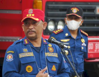 Damkarmat Makassar Perkuat Komitmen Mitigasi Kebakaran