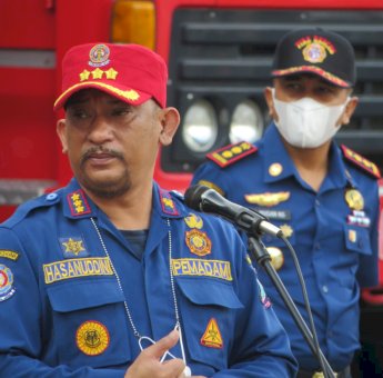 Damkarmat Makassar Perkuat Komitmen Mitigasi Kebakaran