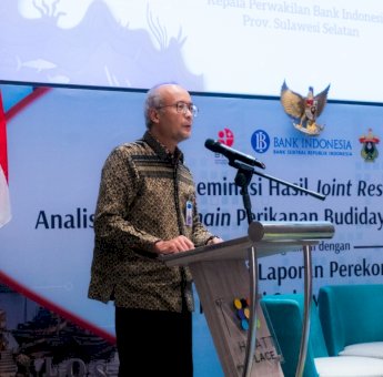 BI Sulsel Gelar Diseminasi Hasil Riset: Analisis Rantai Nilai Produk Perikanan Budidaya di Sulsel