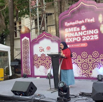 Diskop Makassar Fasilitasi UMKM Dapat Bantuan Modal Usaha Lewat SMEs and Financing Expo 2025