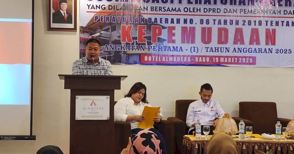 Gelar Sosper Kepemudaan, Ari Ashari Ilham Sebut Kota Maju Dilihat Kualitas Pemuda