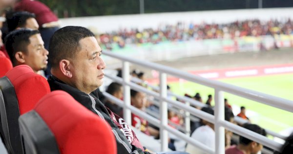 Appi Saksikan Langsung Laga PSM Makassar vs Persebaya Surabaya di Stadion Gelora BJ Habibie