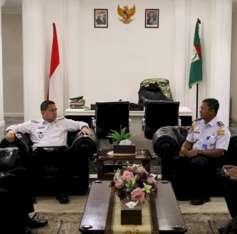 Wali Kota Makassar-Direktur PIP Makassar Bahas Pemanfaatan Lahan di Untia