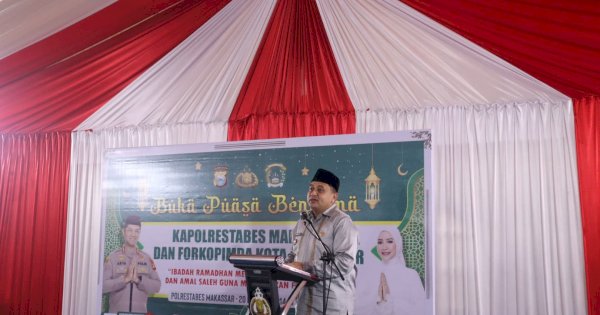 Munafri Arifuddin Buka Puasa Bersama Keluarga Besar Polrestabes Makassar