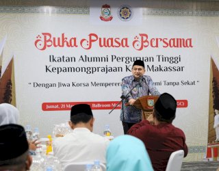 Munafri Arifuddin Sebut Alumni Kepamongprajaan Punya Peran Penting Perkuat Birokrasi yang Tangguh dan Adaptif