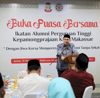 Munafri Arifuddin Sebut Alumni Kepamongprajaan Punya Peran Penting Perkuat Birokrasi yang Tangguh dan Adaptif