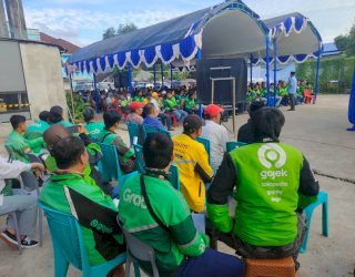 Ashabul Kahfi Gelar Reses di Makassar, Berikan Jaminan Sosial Ketenagakerjaan untuk Pekerja Ojol