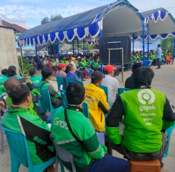 Ashabul Kahfi Gelar Reses di Makassar, Berikan Jaminan Sosial Ketenagakerjaan untuk Pekerja Ojol