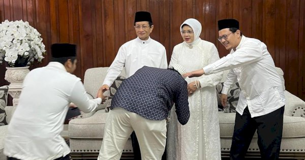 Gelar Open House Idul fitri, Menteri Agama Ajak Umat Amalkan Nasihat selama Ramadan