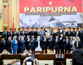 DPRD Umumkan Appi-Aliyah Wali Kota dan Wakil Wali Kota Makassar Periode 2025-2030