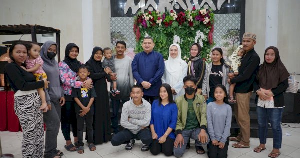 Munafri Antusias Sambut Warga Saat Halal Bi Halal di Rujab Wali Kota