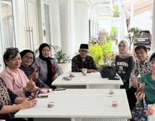 Silaturahmi Momen Lebaran, Cicu Terima Kunjungan PGI Sulselbar