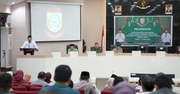 Wali Kota Munafri: Prestasi STQH Harus Dianggap Setara, Pemkot Siapkan Tambahan Anggaran