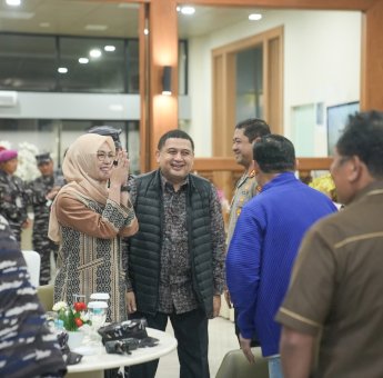 Wali Kota Munafri Sambut KSAL di Makassar, Dukung Program Ketahanan Pangan Nasional