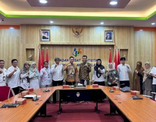 Perkuat Sinergitas, Kalla Institute Gagas Kerja Sama dengan BPS Sulawesi Selatan