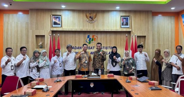 Perkuat Sinergitas, Kalla Institute Gagas Kerja Sama dengan BPS Sulawesi Selatan