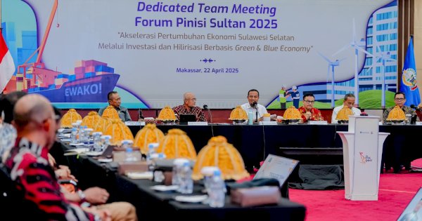 Gubernur Sulsel Luncurkan SSIC 2025, Siapkan Tim Khusus Promosi Investasi