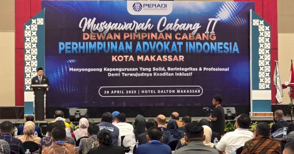 Munafri Dorong Peradi Kawal Hukum hingga Tingkat Kelurahan