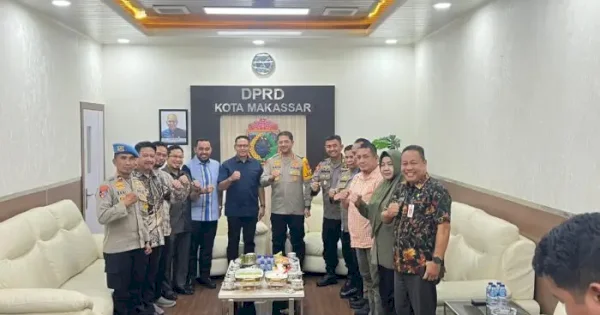 Perkuat Sinergitas, DPRD Makassar Terima Sowan Kapolrestabes Makassar