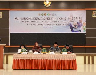 Aliyah dan Ketua PPIH Komitmen Dorong Layanan Kesehatan Jemaah Haji di Makassar